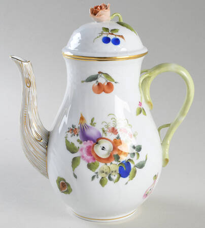 Fruits & Flowers (BFR) Mini Coffee Pot & Lid