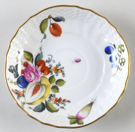 Fruits & Flowers (BFR) Saucer for Flat Cup