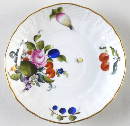Fruits & Flowers (BFR) Saucer for Flat Cup