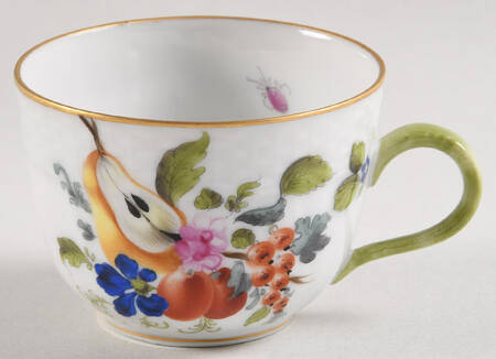 Fruits & Flowers (BFR) Flat Demitasse Cup