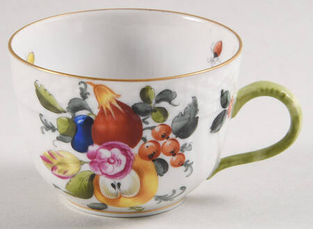 Fruits & Flowers (BFR) Flat Demitasse Cup