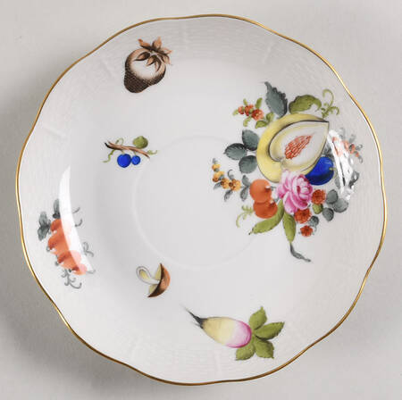 Fruits & Flowers (BFR) Saucer for Flat Cream Soup Bowl