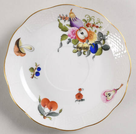 Fruits & Flowers (BFR) Saucer for Flat Cream Soup Bowl