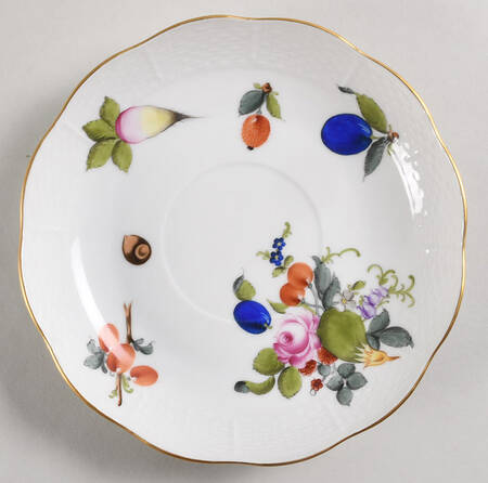 Fruits & Flowers (BFR) Saucer for Flat Cream Soup Bowl
