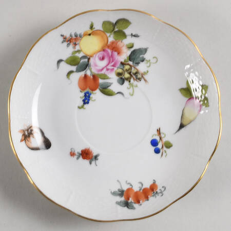 Fruits & Flowers (BFR) Saucer for Flat Cream Soup Bowl