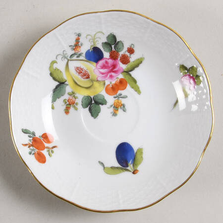 Fruits & Flowers (BFR) Saucer for Flat Demitasse Cup