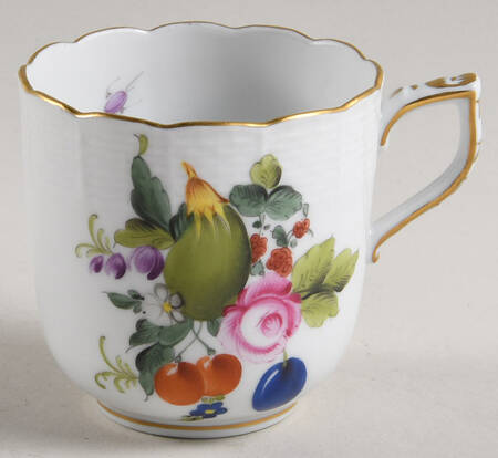 Fruits & Flowers (BFR) Flat Demitasse Cup