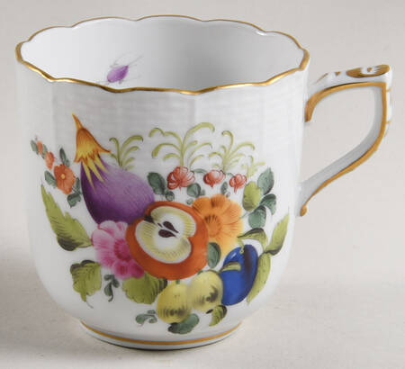 Fruits & Flowers (BFR) Flat Demitasse Cup