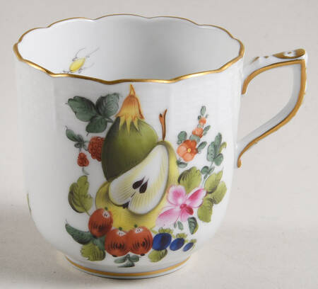 Fruits & Flowers (BFR) Flat Demitasse Cup