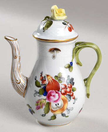 Fruits & Flowers (BFR) Individual Coffee Pot & Lid