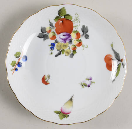 Fruits & Flowers (BFR) Saucer for Breakfast Cup