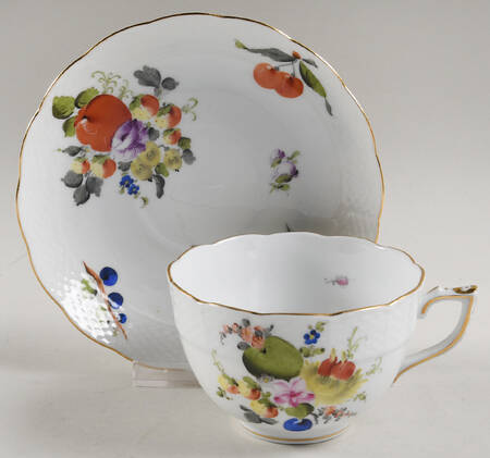 Fruits & Flowers (BFR) Breakfast Cup & Saucer Set