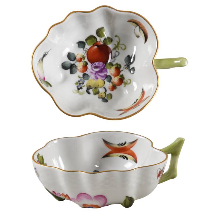 Fruits & Flowers (BFR) Medium Leaf Dish