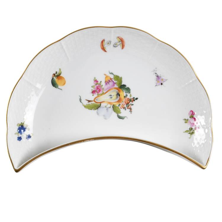 Fruits & Flowers (BFR) Crescent Salad Plate