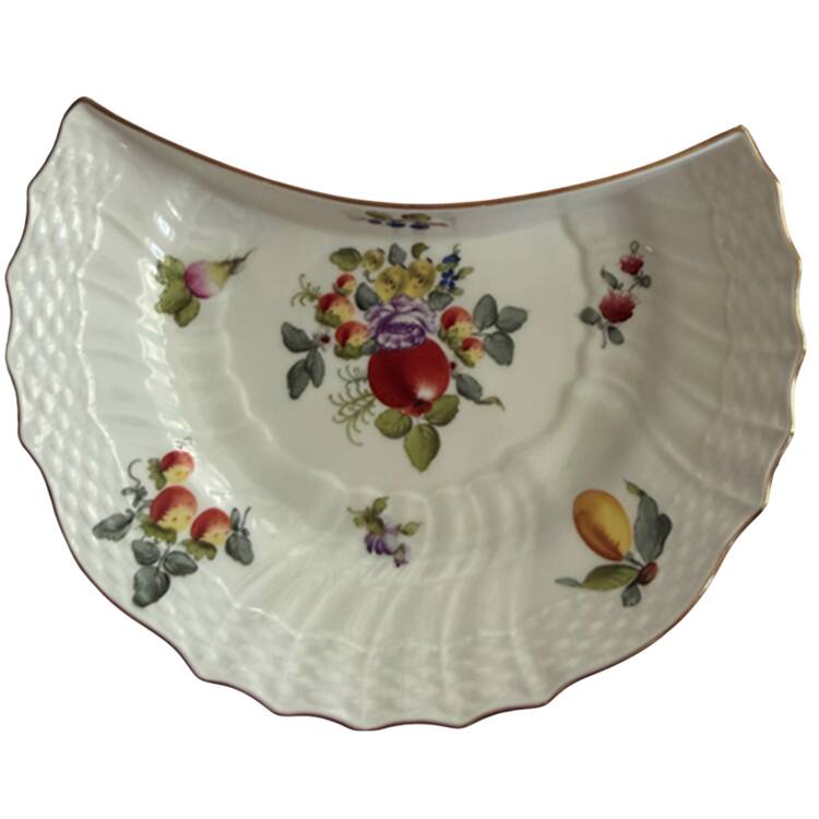 Fruits & Flowers (BFR) Crescent Salad Plate
