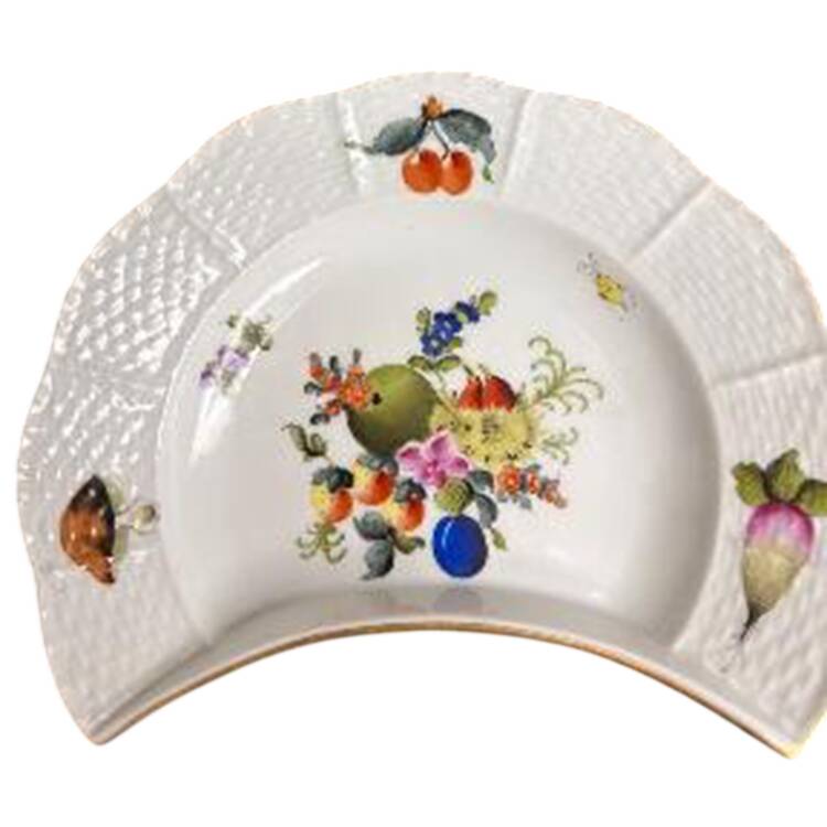 Fruits & Flowers (BFR) Crescent Salad Plate