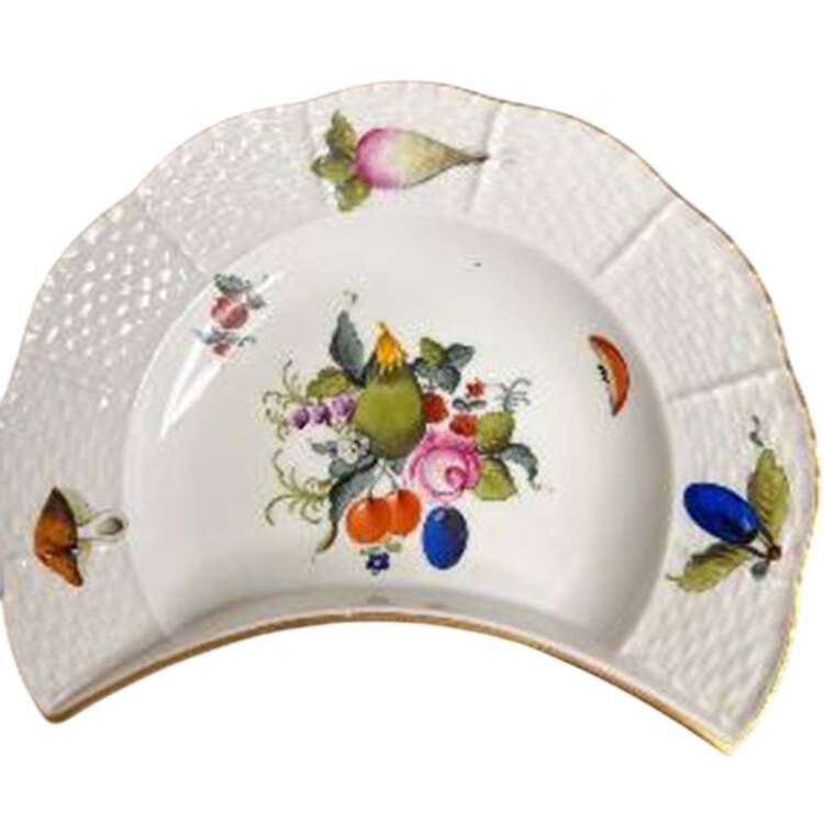 Fruits & Flowers (BFR) Crescent Salad Plate