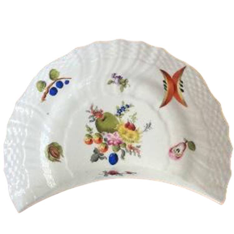 Fruits & Flowers (BFR) Crescent Salad Plate