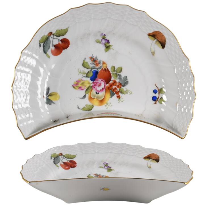 Fruits & Flowers (BFR) Crescent Salad Plate