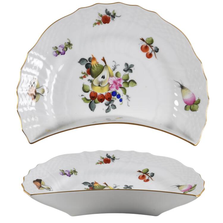 Fruits & Flowers (BFR) Crescent Salad Plate