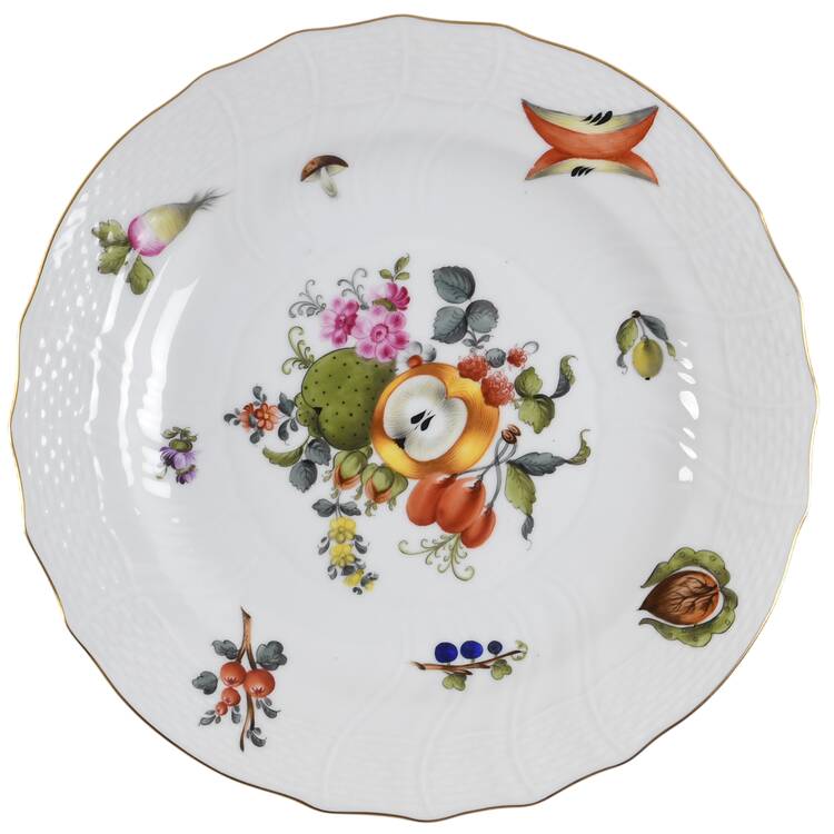 Fruits & Flowers (BFR) Luncheon Plate