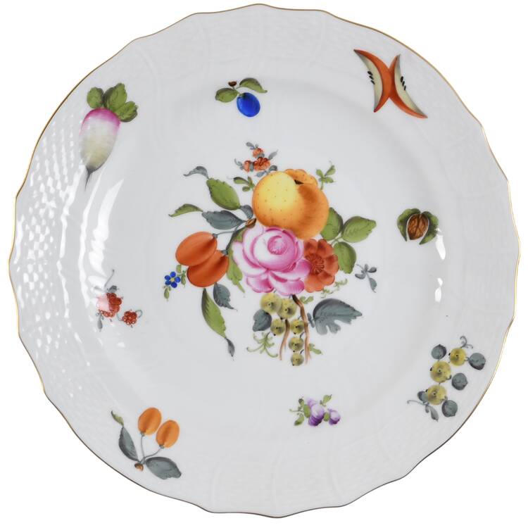 Fruits & Flowers (BFR) Luncheon Plate