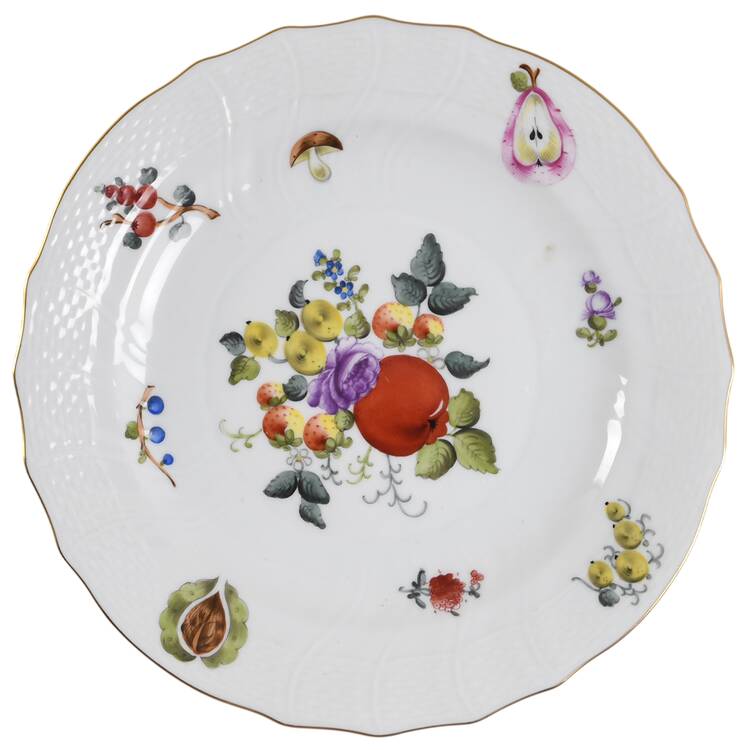 Fruits & Flowers (BFR) Luncheon Plate