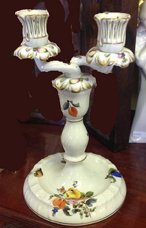 Fruits & Flowers (BFR) Double Light Candlestick