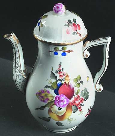 Fruits & Flowers (BFR) Small Coffee Pot & Lid