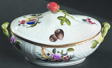 Fruits & Flowers (BFR) Sauce Boat & Lid