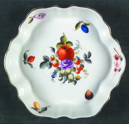 Fruits & Flowers (BFR) 6" Nut Dish