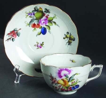 Fruits & Flowers (BFR) Breakfast Cup & Saucer Set