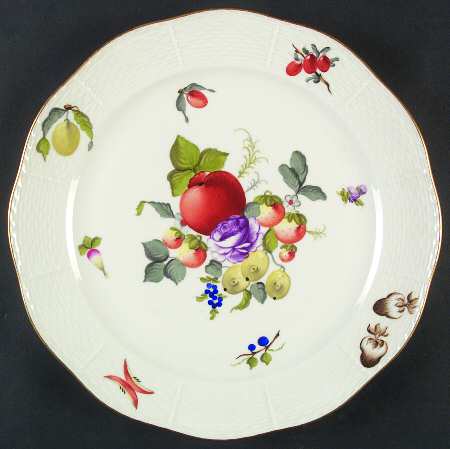 Fruits & Flowers (BFR) 11" Chop Plate (Round Platter)