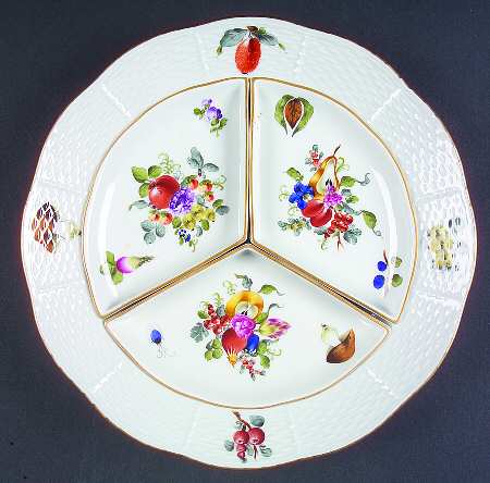 Fruits & Flowers (BFR) (4 Pc) Hors d'Oeuvres Set