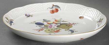 Fruits & Flowers (BFR) 9" Large Fruit/Salad Serving Bowl