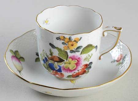 Fruits & Flowers (BFR) Chocolate Cup & Saucer Set