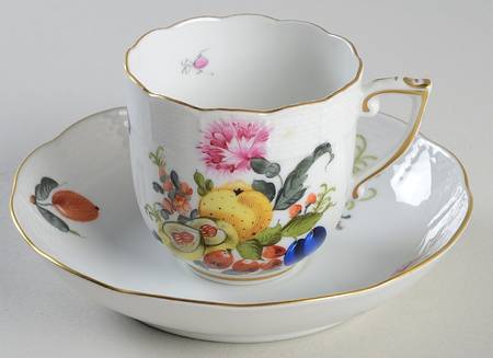Fruits & Flowers (BFR) Chocolate Cup & Saucer Set