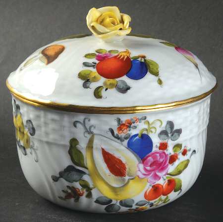 Fruits & Flowers (BFR) Sugar Bowl & Lid