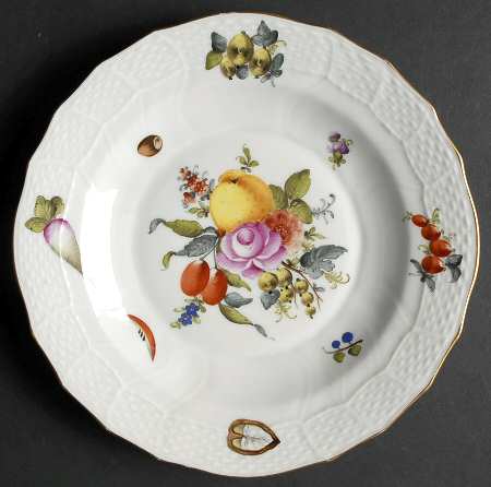 Fruits & Flowers (BFR) Dessert/Pie Plate