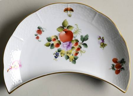 Fruits & Flowers (BFR) Crescent Salad Plate