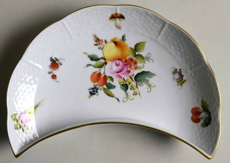 Fruits & Flowers (BFR) Crescent Salad Plate
