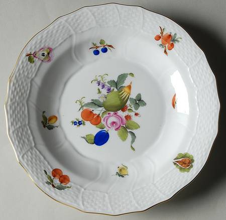 Fruits & Flowers (BFR) Dessert/Pie Plate