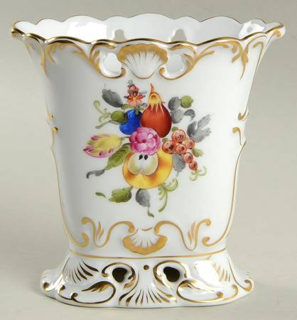 Fruits & Flowers (BFR) 4" Oval Vase