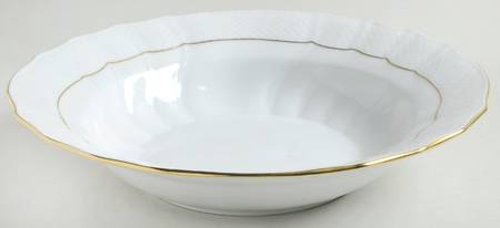 Golden Edge Newer (HDE) Large Rim Soup Bowl