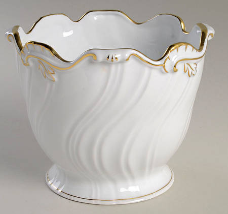 Golden Edge Newer (HDE) 6" Cachepot