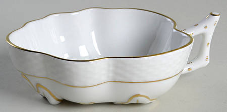 Golden Edge Newer (HDE) Small Leaf Dish