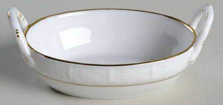 Golden Edge Newer (HDE) 2" Small Oval Handled Basket