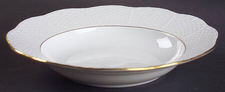 Golden Edge Newer (HDE) Rim Soup Bowl