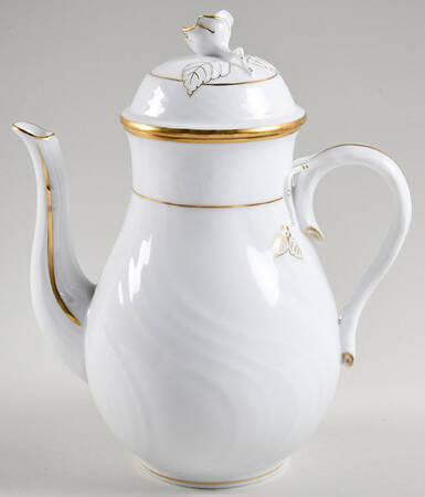 Golden Edge Newer (HDE) Small Coffee Pot & Lid