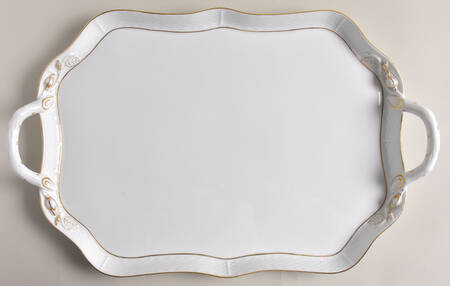 Golden Edge Newer (HDE) 18" Rectangular Serving Platter